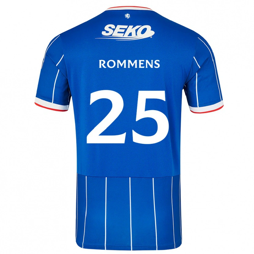 Danxen Damen Tuur Rommens #25 Rot Blau Weiß Heimtrikot Trikot 2026/27 T-Shirt Österreich
