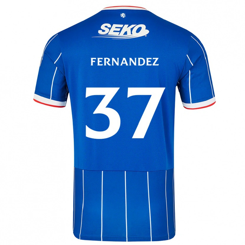 Danxen Damen Emmanuel Fernandez #37 Rot Blau Weiß Heimtrikot Trikot 2026/27 T-Shirt Österreich