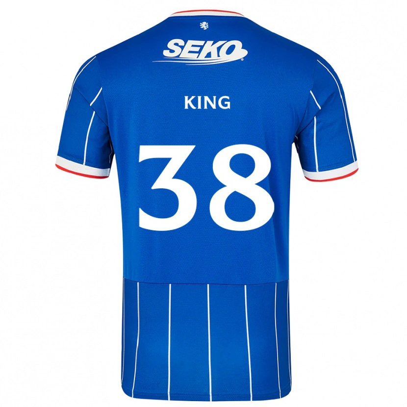 Danxen Damen Leon King #38 Rot Blau Weiß Heimtrikot Trikot 2026/27 T-Shirt Österreich
