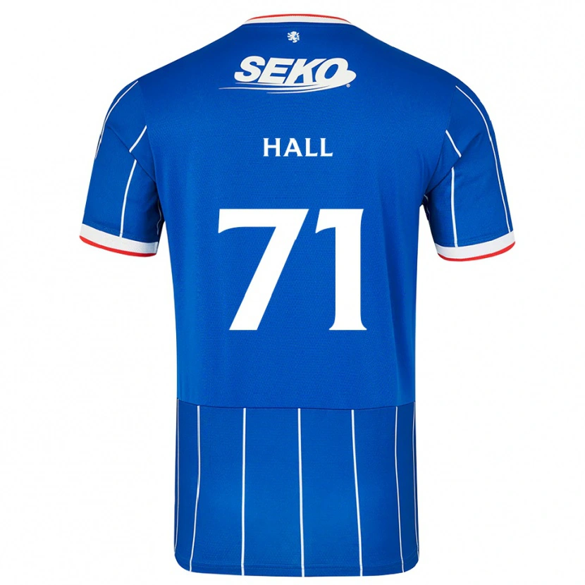 Danxen Damen Ruaridh Hall #71 Rot Blau Weiß Heimtrikot Trikot 2026/27 T-Shirt Österreich