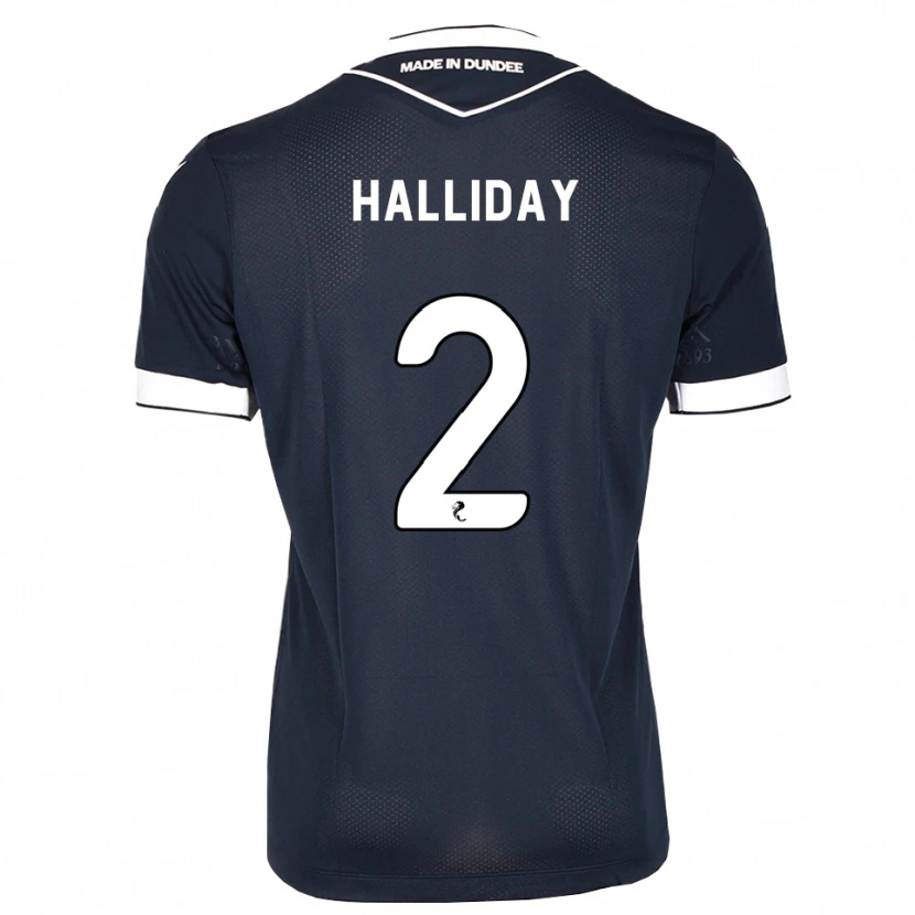 Danxen Damen Brad Halliday #2 Mitternachtsblau Weiß Heimtrikot Trikot 2026/27 T-Shirt Österreich