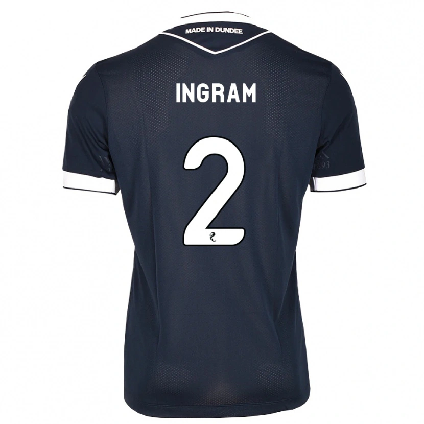 Danxen Damen Ethan Ingram #2 Mitternachtsblau Weiß Heimtrikot Trikot 2026/27 T-Shirt Österreich