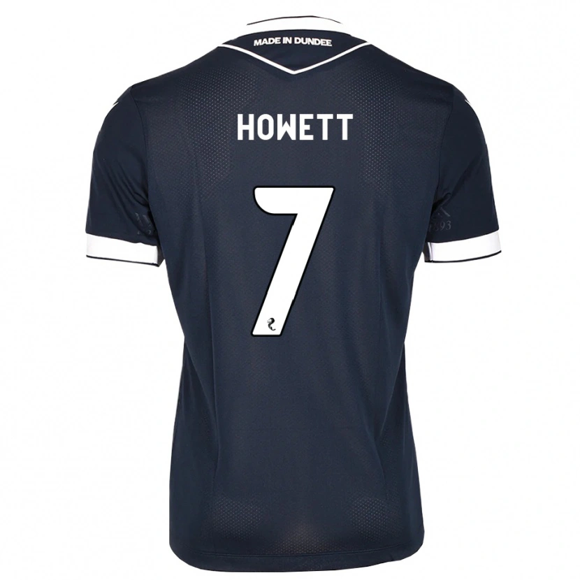 Danxen Damen Leo Howett #7 Mitternachtsblau Weiß Heimtrikot Trikot 2026/27 T-Shirt Österreich