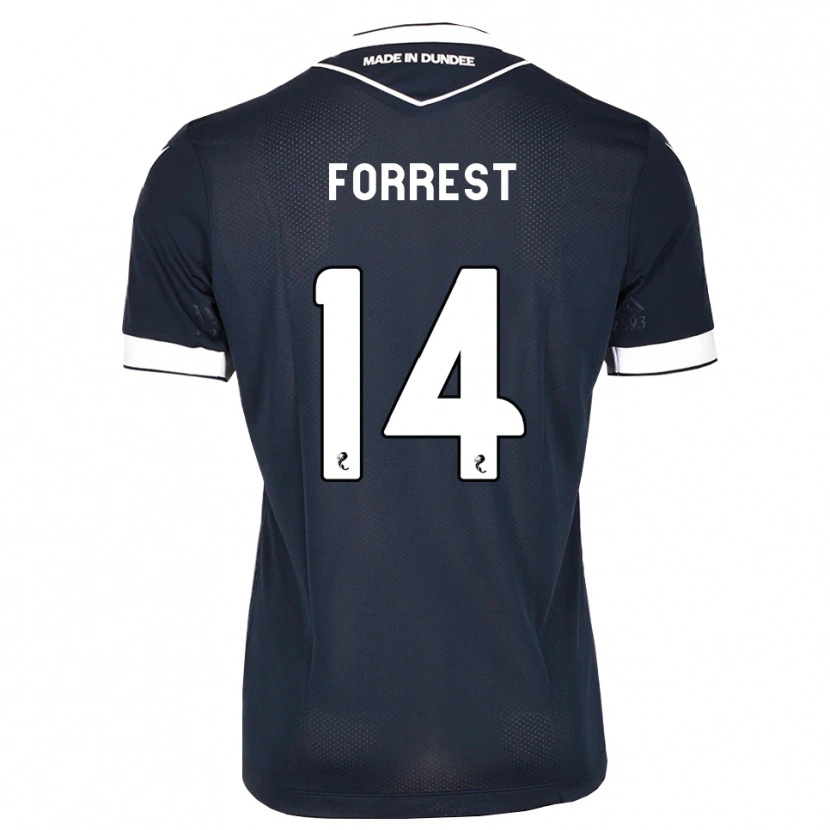 Danxen Damen Alan Forrest #14 Mitternachtsblau Weiß Heimtrikot Trikot 2026/27 T-Shirt Österreich