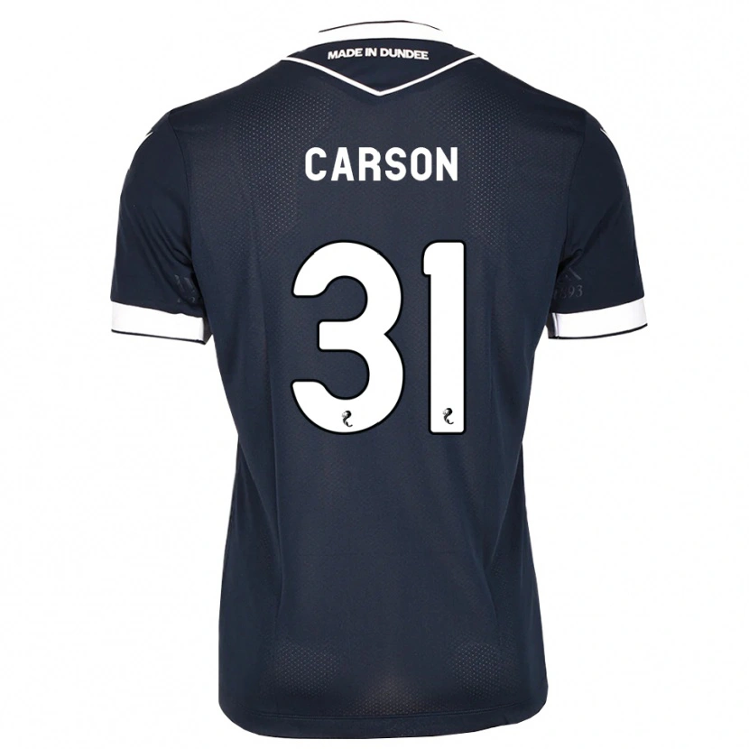 Danxen Damen Trevor Carson #31 Mitternachtsblau Weiß Heimtrikot Trikot 2026/27 T-Shirt Österreich