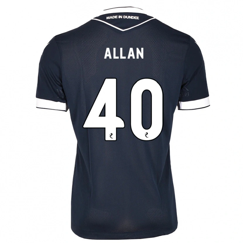 Danxen Damen Finlay Allan #40 Mitternachtsblau Weiß Heimtrikot Trikot 2026/27 T-Shirt Österreich