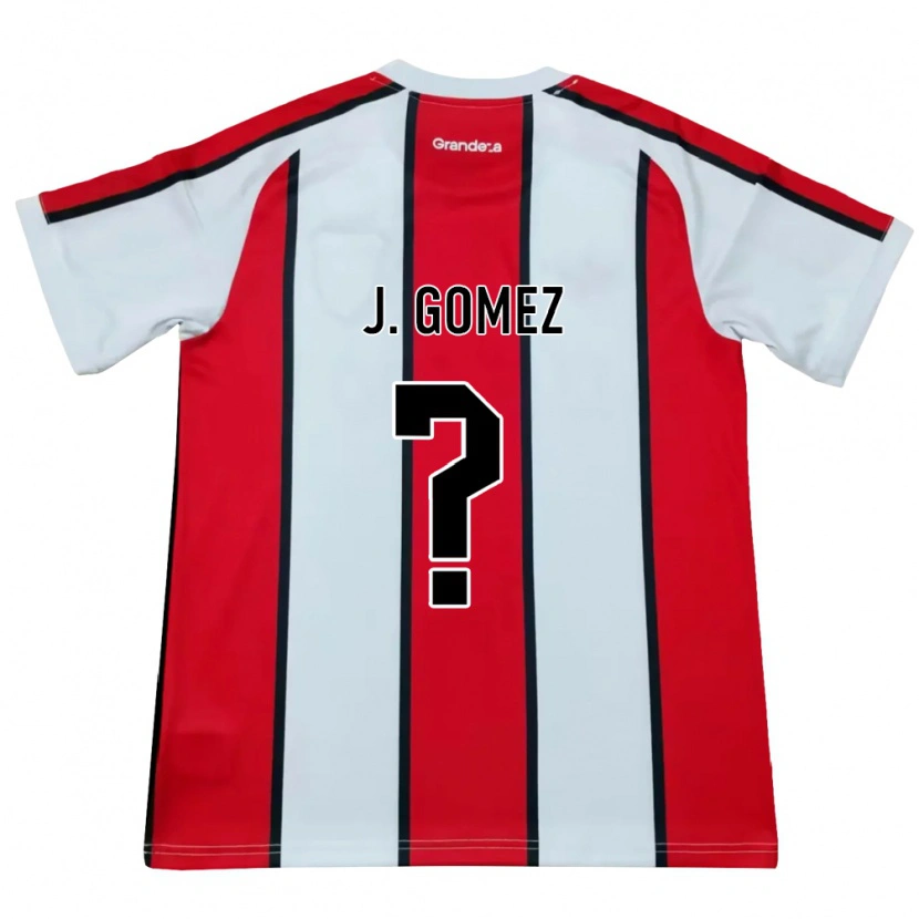 Danxen Damen Joaquin Gomez #0 Weiß Rot Schwarz Auswärtstrikot Trikot 2026/27 T-Shirt Österreich