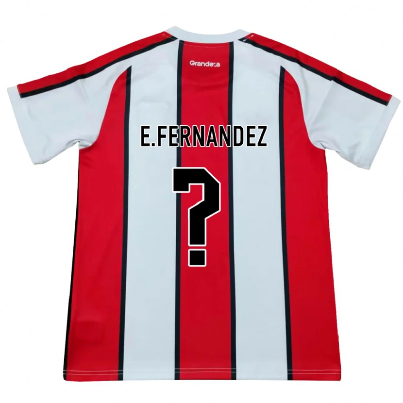 Danxen Damen Esteban Fernandez #0 Weiß Rot Schwarz Auswärtstrikot Trikot 2026/27 T-Shirt Österreich