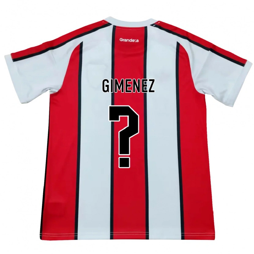 Danxen Damen Ulises Giménez #0 Weiß Rot Schwarz Auswärtstrikot Trikot 2026/27 T-Shirt Österreich