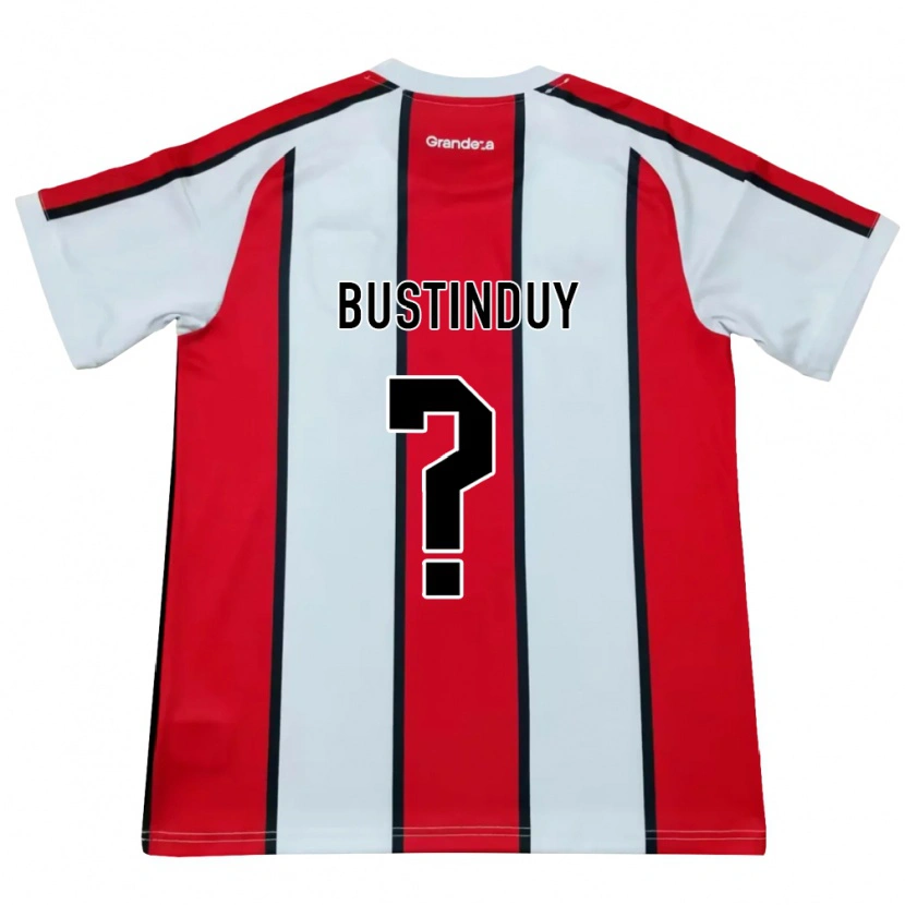 Danxen Damen Agustín Bustinduy #0 Weiß Rot Schwarz Auswärtstrikot Trikot 2026/27 T-Shirt Österreich