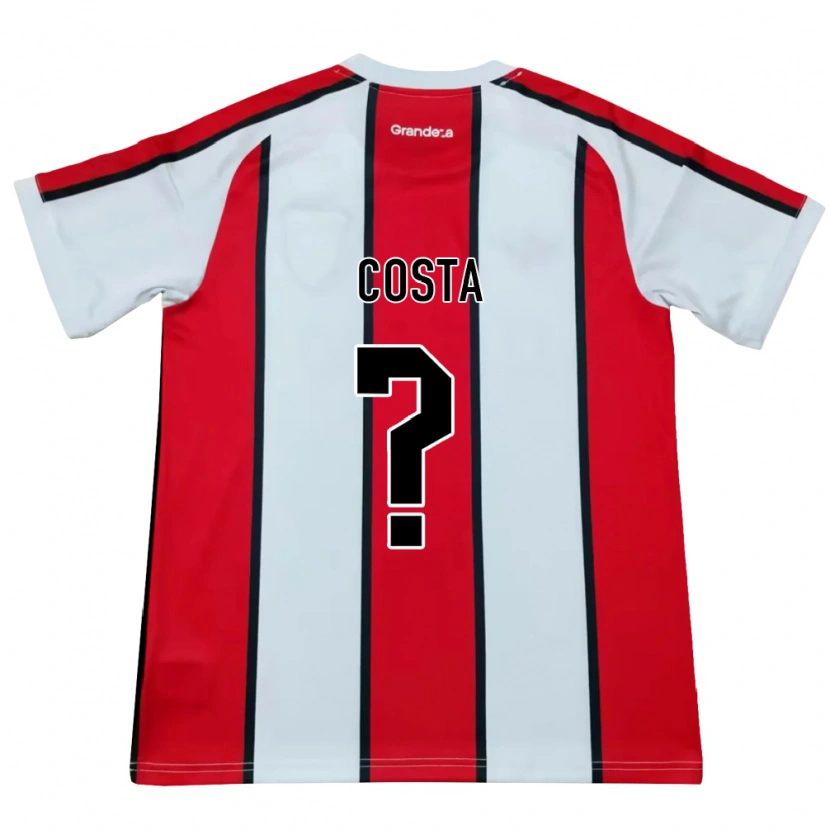 Danxen Damen Victoria Costa #0 Weiß Rot Schwarz Auswärtstrikot Trikot 2026/27 T-Shirt Österreich