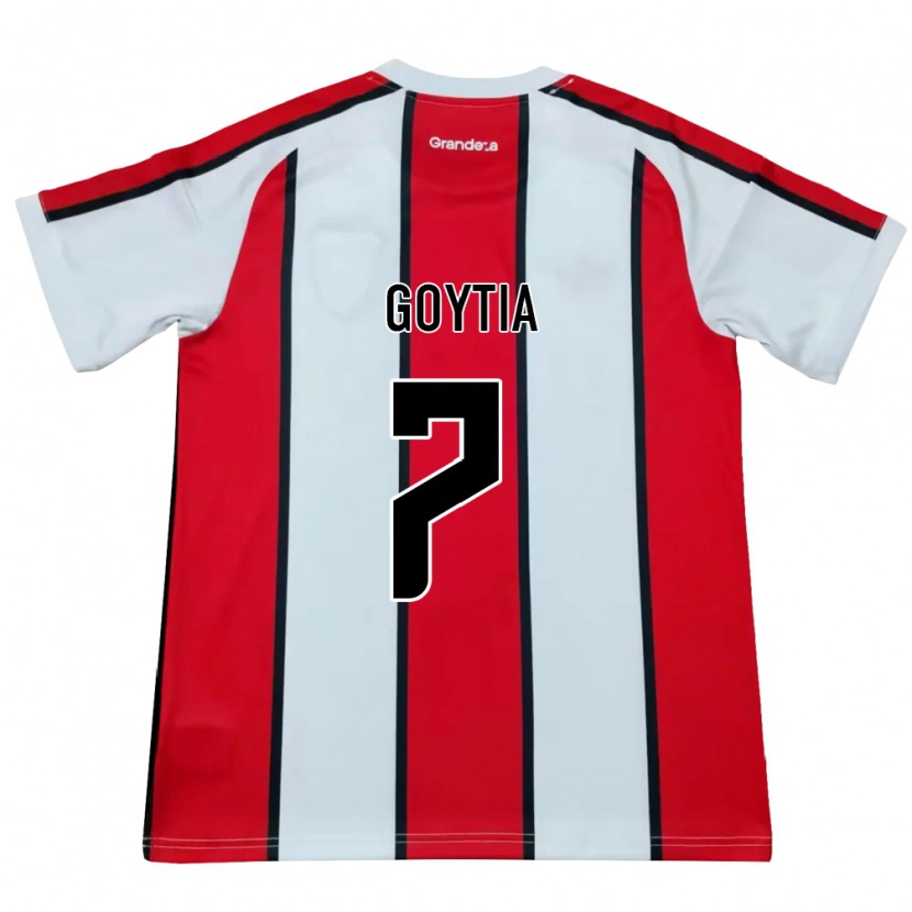 Danxen Damen Tobías Goytia #7 Weiß Rot Schwarz Auswärtstrikot Trikot 2026/27 T-Shirt Österreich