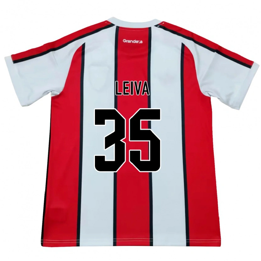 Danxen Damen Tobías Leiva #35 Weiß Rot Schwarz Auswärtstrikot Trikot 2026/27 T-Shirt Österreich