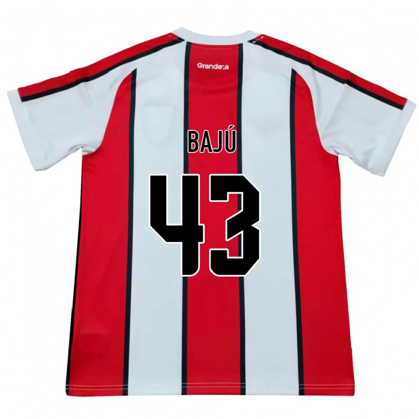 Danxen Damen Lisandro Bajú #43 Weiß Rot Schwarz Auswärtstrikot Trikot 2026/27 T-Shirt Österreich