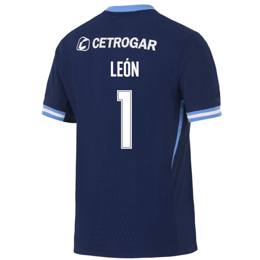Danxen Damen Roberto Leon #1 Königsblau Hellblau Weiß Auswärtstrikot Trikot 2026/27 T-Shirt Österreich