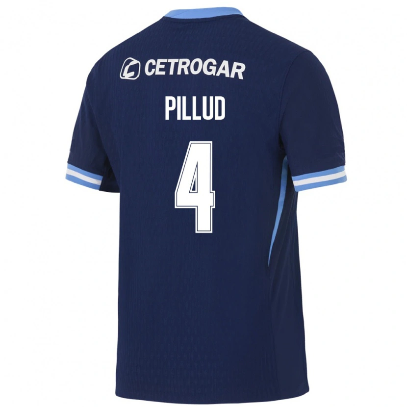 Danxen Damen Ivan Pillud #4 Königsblau Hellblau Weiß Auswärtstrikot Trikot 2026/27 T-Shirt Österreich