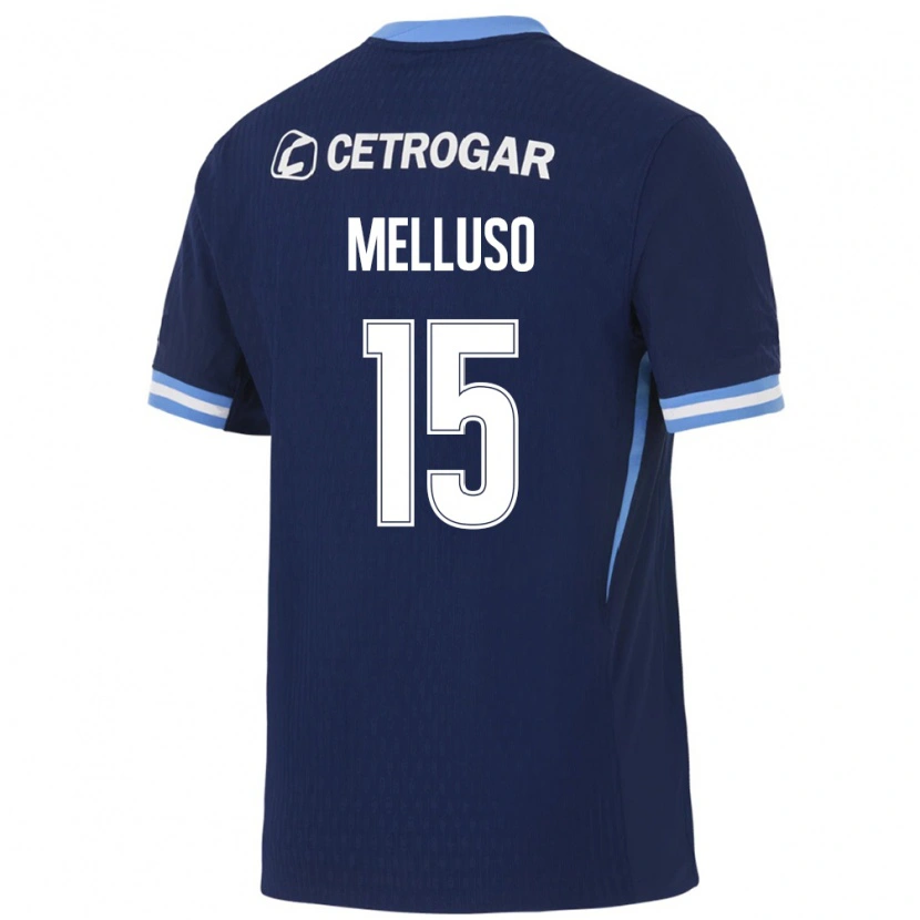 Danxen Damen Mateo Melluso #15 Königsblau Hellblau Weiß Auswärtstrikot Trikot 2026/27 T-Shirt Österreich