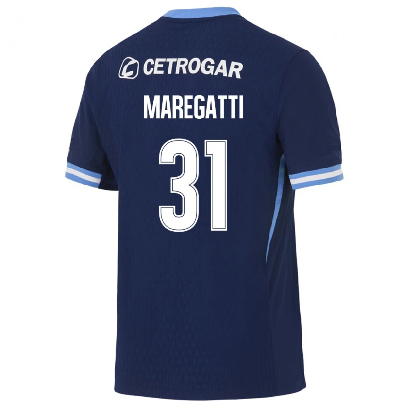 Danxen Damen Dolores Maregatti #31 Königsblau Hellblau Weiß Auswärtstrikot Trikot 2026/27 T-Shirt Österreich