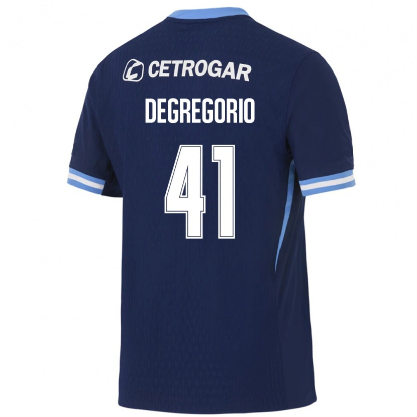 Danxen Damen Ramiro Degregorio #41 Königsblau Hellblau Weiß Auswärtstrikot Trikot 2026/27 T-Shirt Österreich