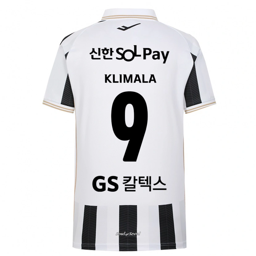 Danxen Damen Patryk Klimala #9 Schwarz Weiß Auswärtstrikot Trikot 2026/27 T-Shirt Österreich