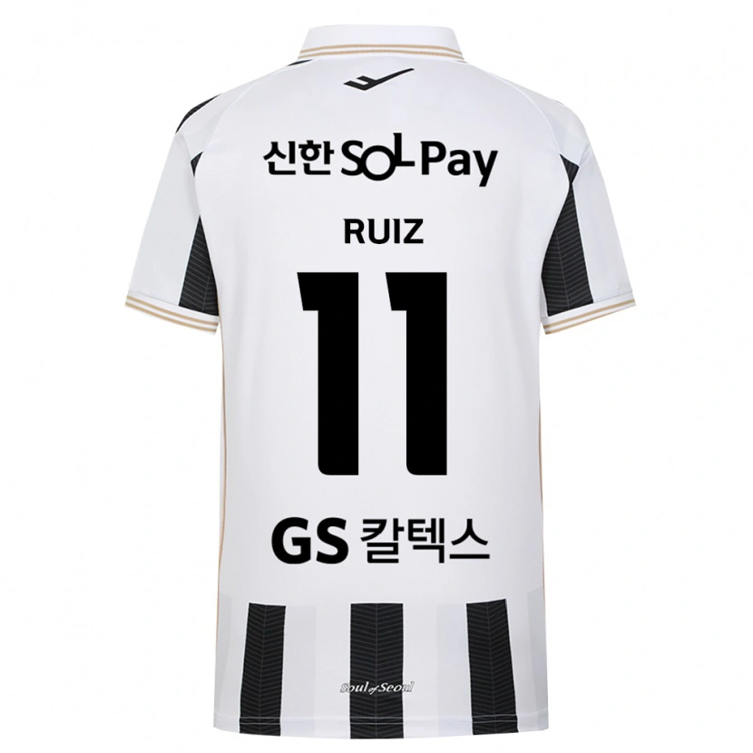 Danxen Damen Leonardo Ruiz #11 Schwarz Weiß Auswärtstrikot Trikot 2026/27 T-Shirt Österreich