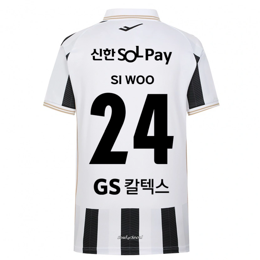 Danxen Damen Si-Woo Kang #24 Schwarz Weiß Auswärtstrikot Trikot 2026/27 T-Shirt Österreich