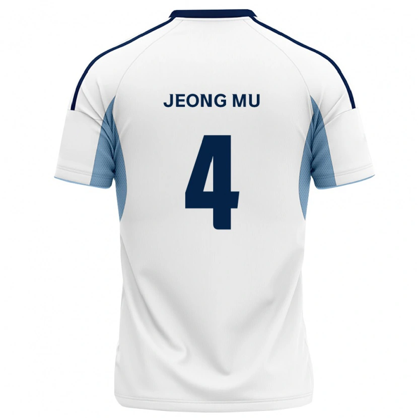 Danxen Damen Jeong-Mu Kim #4 Königsblau Weiß Auswärtstrikot Trikot 2026/27 T-Shirt Österreich