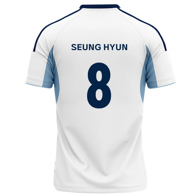 Danxen Damen Seung-Hyun Kim #8 Königsblau Weiß Auswärtstrikot Trikot 2026/27 T-Shirt Österreich