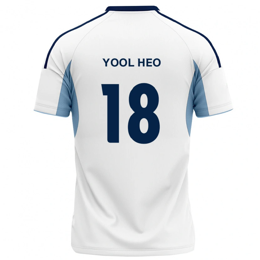 Danxen Damen Yool Heo #18 Königsblau Weiß Auswärtstrikot Trikot 2026/27 T-Shirt Österreich
