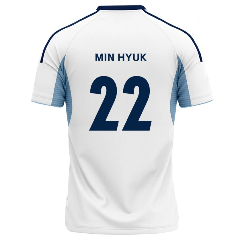 Danxen Damen Min-Hyuk Lee #22 Königsblau Weiß Auswärtstrikot Trikot 2026/27 T-Shirt Österreich