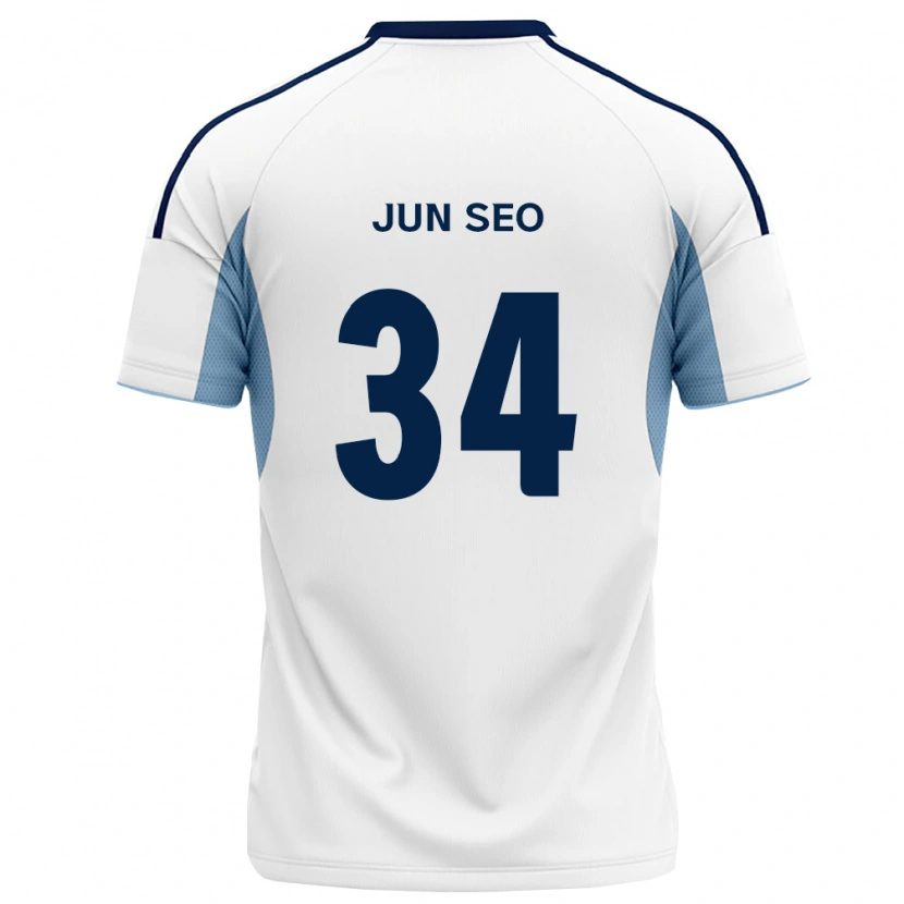 Danxen Damen Jun-Seo Kim #34 Königsblau Weiß Auswärtstrikot Trikot 2026/27 T-Shirt Österreich