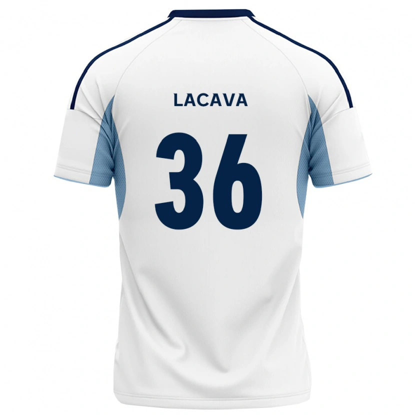 Danxen Damen Matías Lacava #36 Königsblau Weiß Auswärtstrikot Trikot 2026/27 T-Shirt Österreich
