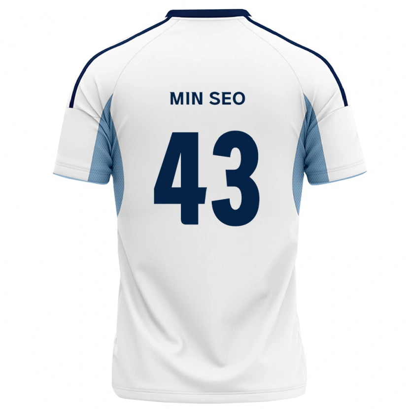 Danxen Damen Min-Seo Jo #43 Königsblau Weiß Auswärtstrikot Trikot 2026/27 T-Shirt Österreich