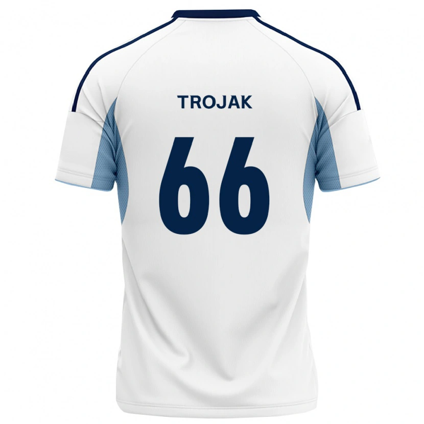 Danxen Damen Milosz Trojak #66 Königsblau Weiß Auswärtstrikot Trikot 2026/27 T-Shirt Österreich