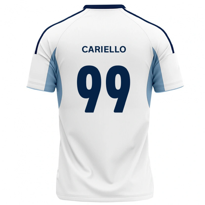 Danxen Damen Yago Cariello #99 Königsblau Weiß Auswärtstrikot Trikot 2026/27 T-Shirt Österreich