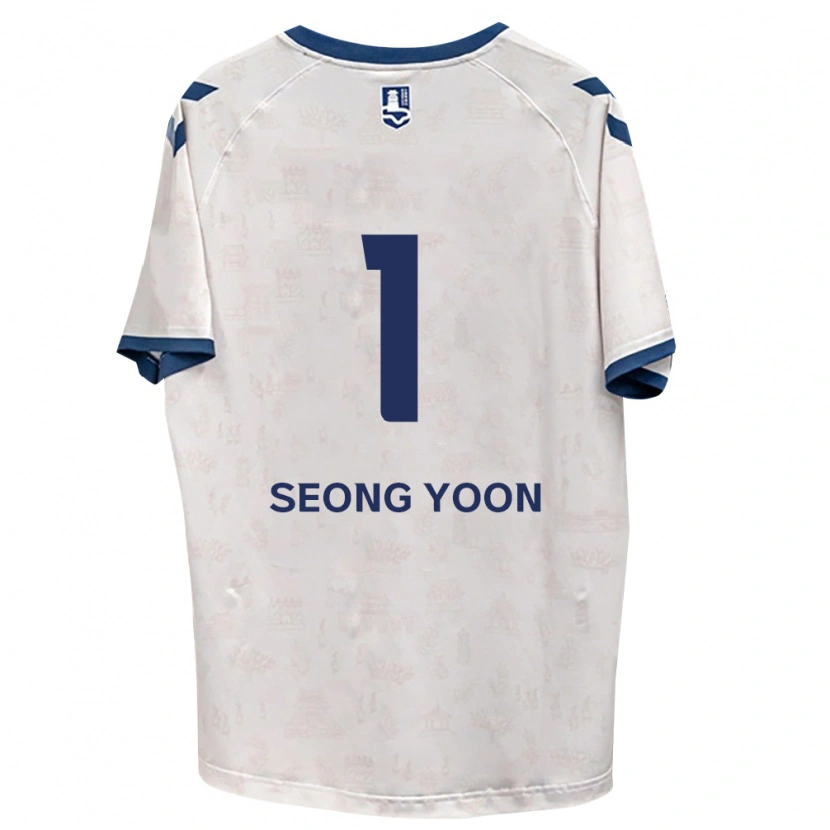 Danxen Damen Seong-Yoon Kim #1 Königsblau Weiß Auswärtstrikot Trikot 2026/27 T-Shirt Österreich
