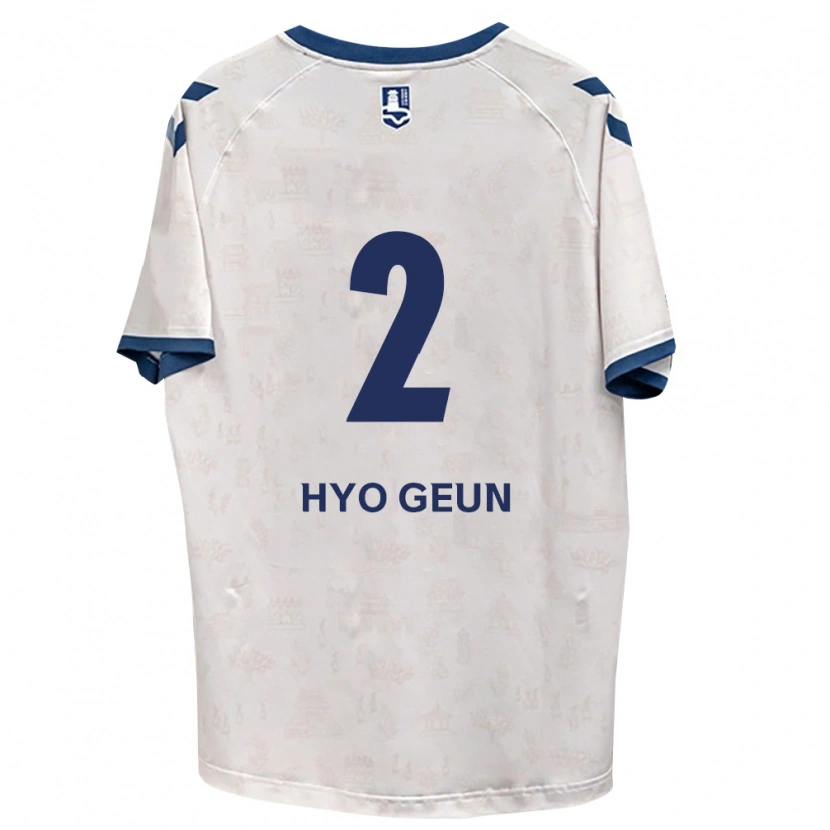 Danxen Damen Hyo-Geun Park #2 Königsblau Weiß Auswärtstrikot Trikot 2026/27 T-Shirt Österreich