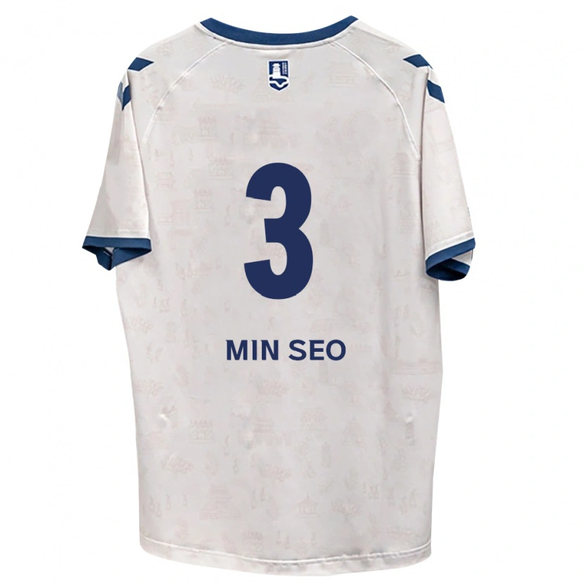 Danxen Damen Min-Seo Park #3 Königsblau Weiß Auswärtstrikot Trikot 2026/27 T-Shirt Österreich