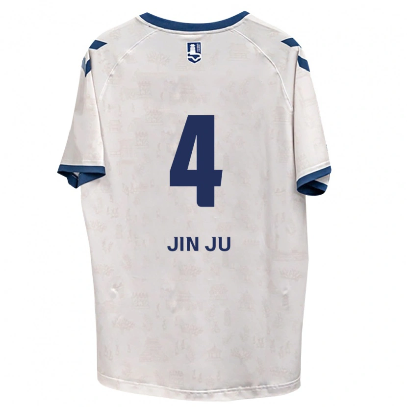 Danxen Damen Jin-Ju Seo #4 Königsblau Weiß Auswärtstrikot Trikot 2026/27 T-Shirt Österreich