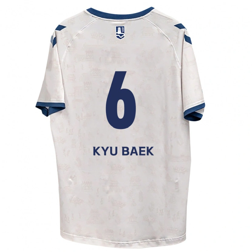 Danxen Damen Kyu-Baek Choi #6 Königsblau Weiß Auswärtstrikot Trikot 2026/27 T-Shirt Österreich