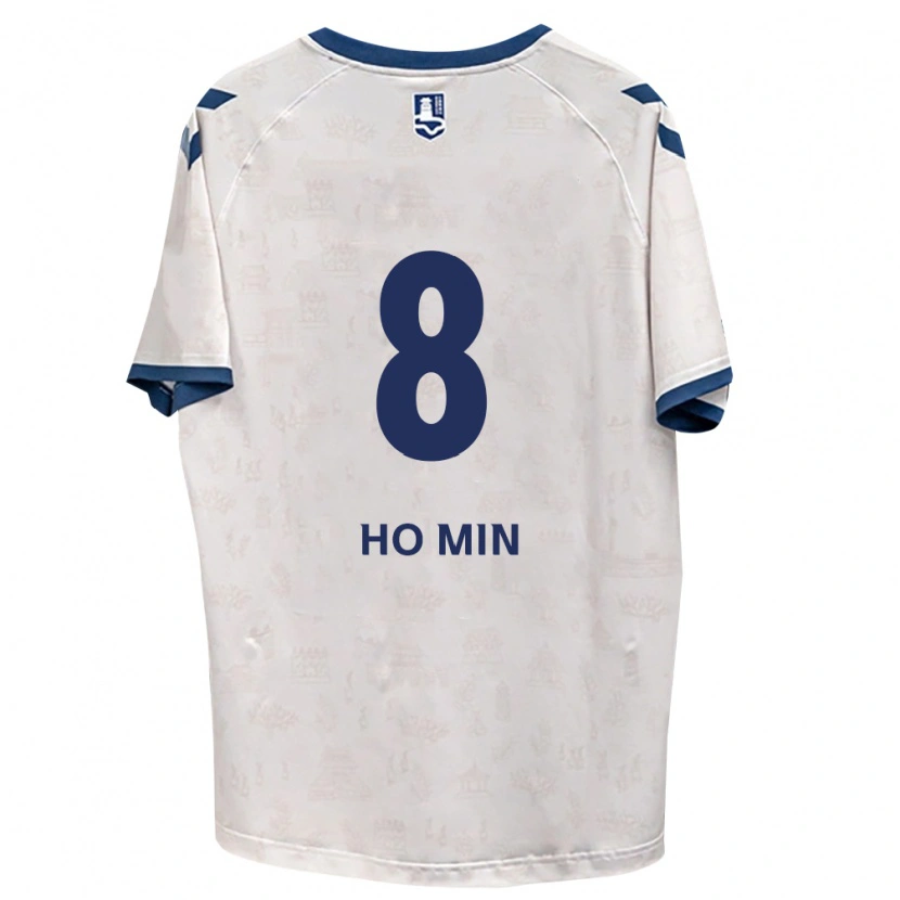 Danxen Damen Ho-Min Kang #8 Königsblau Weiß Auswärtstrikot Trikot 2026/27 T-Shirt Österreich