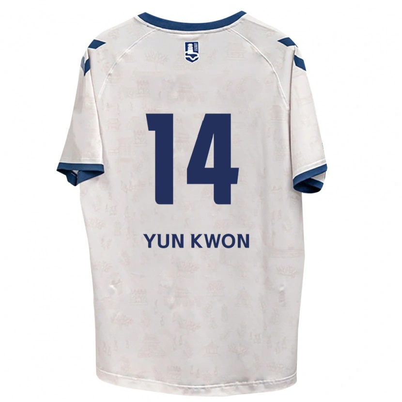 Danxen Damen Yun-Kwon Cho #14 Königsblau Weiß Auswärtstrikot Trikot 2026/27 T-Shirt Österreich