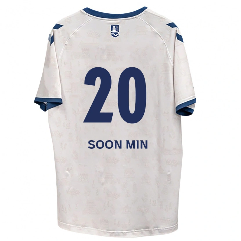 Danxen Damen Soon-Min Hwang #20 Königsblau Weiß Auswärtstrikot Trikot 2026/27 T-Shirt Österreich