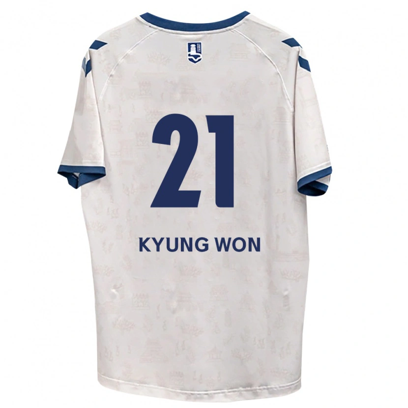 Danxen Damen Kyung-Won Kwon #21 Königsblau Weiß Auswärtstrikot Trikot 2026/27 T-Shirt Österreich