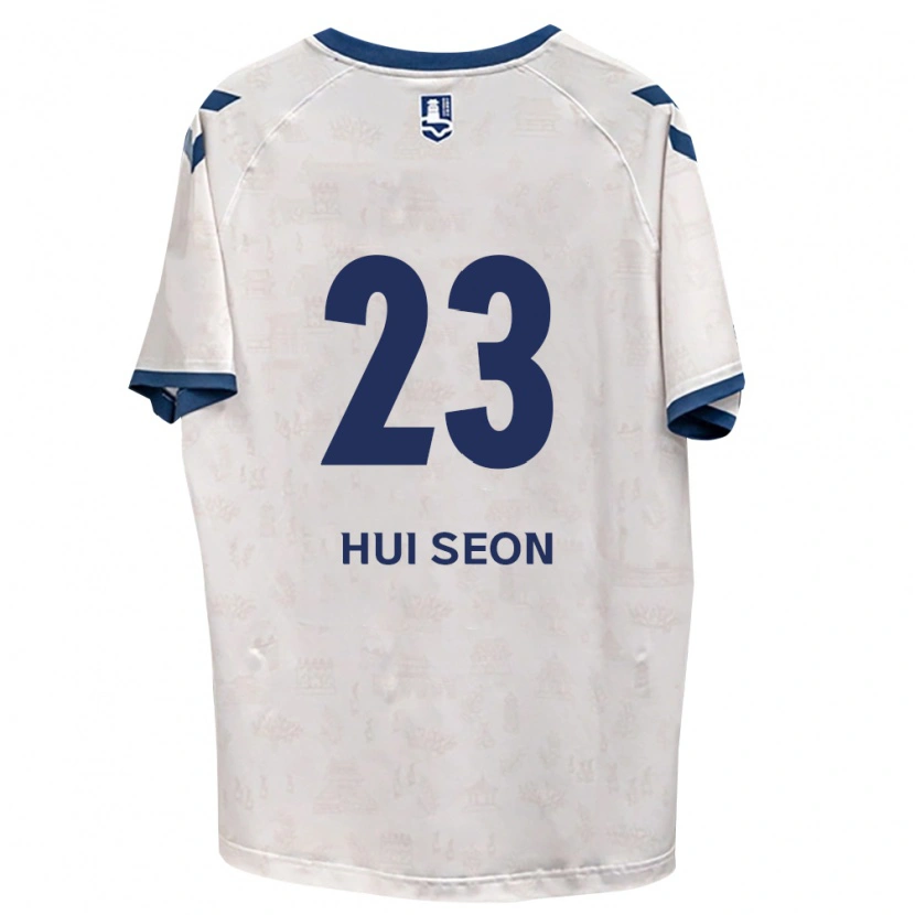 Danxen Damen Hui-Seon Kwon #23 Königsblau Weiß Auswärtstrikot Trikot 2026/27 T-Shirt Österreich