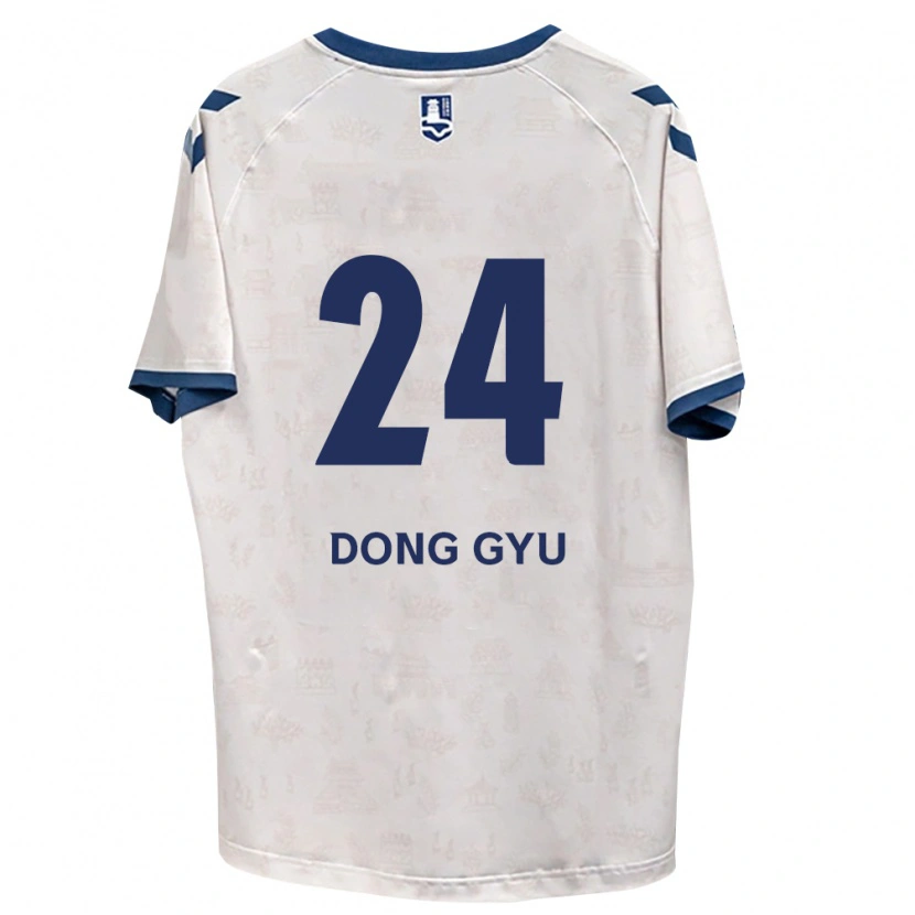 Danxen Damen Dong-Gyu Lee #24 Königsblau Weiß Auswärtstrikot Trikot 2026/27 T-Shirt Österreich