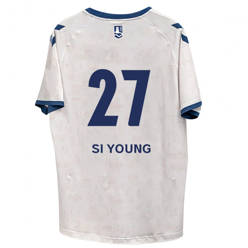 Danxen Damen Si-Young Lee #27 Königsblau Weiß Auswärtstrikot Trikot 2026/27 T-Shirt Österreich