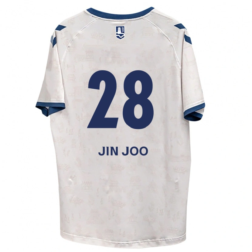 Danxen Damen Jin-Joo Lee #28 Königsblau Weiß Auswärtstrikot Trikot 2026/27 T-Shirt Österreich
