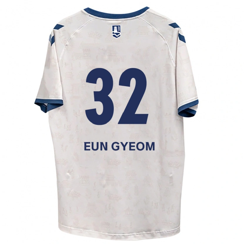 Danxen Damen Eun-Gyeom Kim #32 Königsblau Weiß Auswärtstrikot Trikot 2026/27 T-Shirt Österreich
