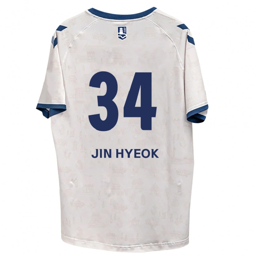 Danxen Damen Jin-Hyeok Choi #34 Königsblau Weiß Auswärtstrikot Trikot 2026/27 T-Shirt Österreich